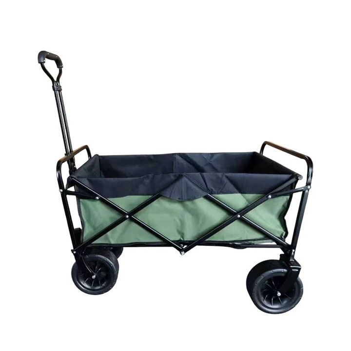 Сгъваема градинска количка, 98x60x98 см, товароносимост 80 кг