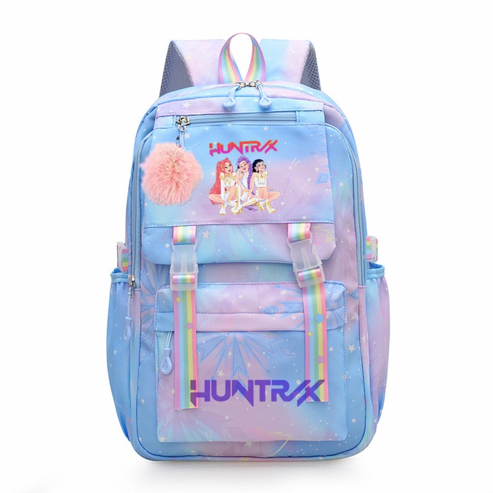 Ученическа раница, K-pop Witcher Girls, водоустойчива, 44x30x13cm