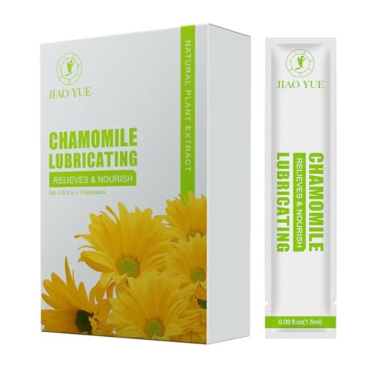 Вагинален овлажняващ крем JIAO YUE с лайка, комплект от 10 масажни гела, дълготрайна хидратация, без агресивни химикали