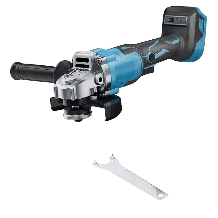 Polizor unghiular, 3 viteze, motor fara perii, 125mm, fara baterie