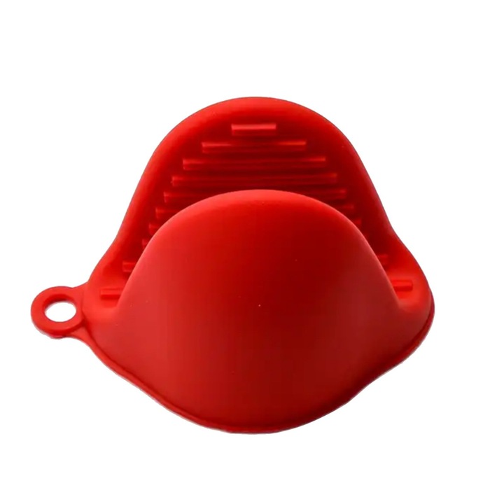 Manusa de protectie din silicon pentru cuptor ZASS ZG-SOG 02, rezistenta la caldura, manusa de bucatarie, Culoare Multicolor