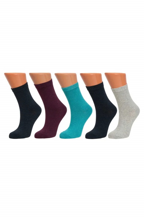 Класически дамски чорапи, комплект от 5 чифта