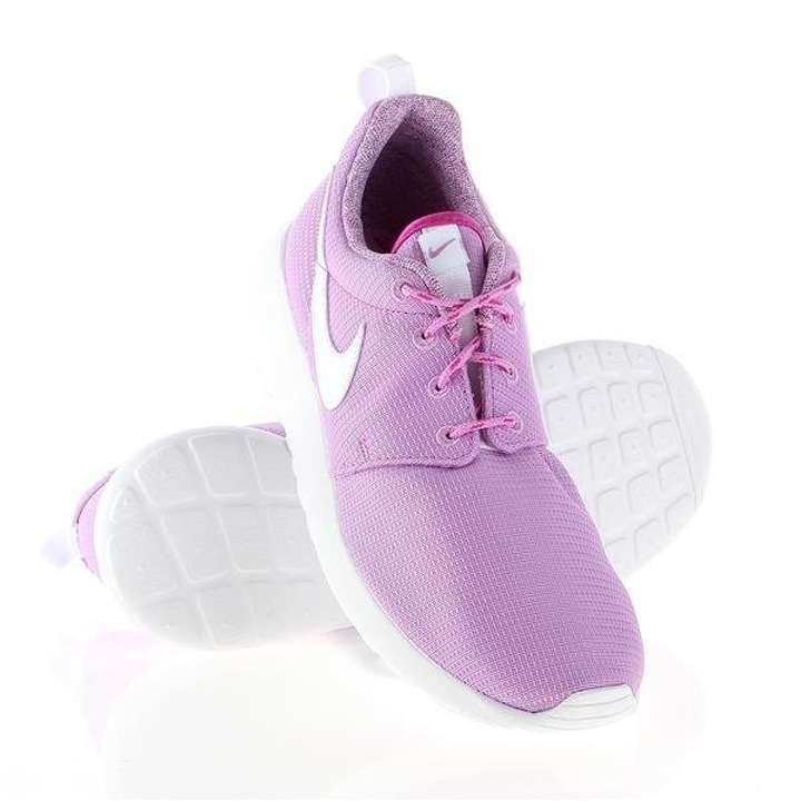 Női Nike Rosherun tornacipő, lila, textil, kiváló párnázás, jó tapadás