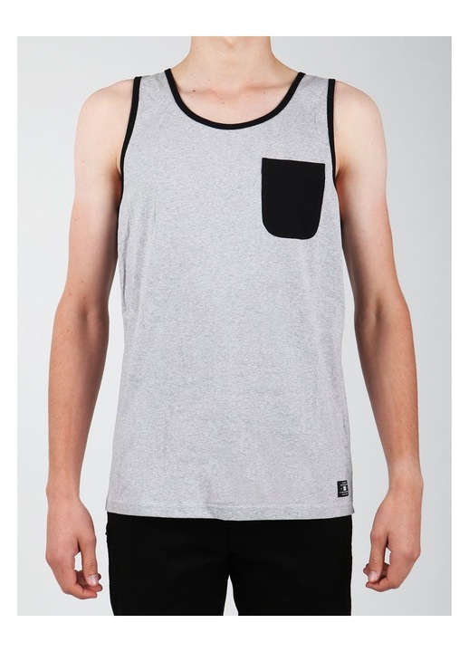 Мъжка тениска, DC SEDYKT03377-KNFH, сива, памук, кръгло деколте, M INTL