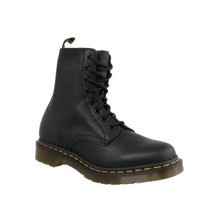 Ghete dama Dr. Martens 1490 Pascal, piele moale, talpa cauciuc, negru, 42 EU