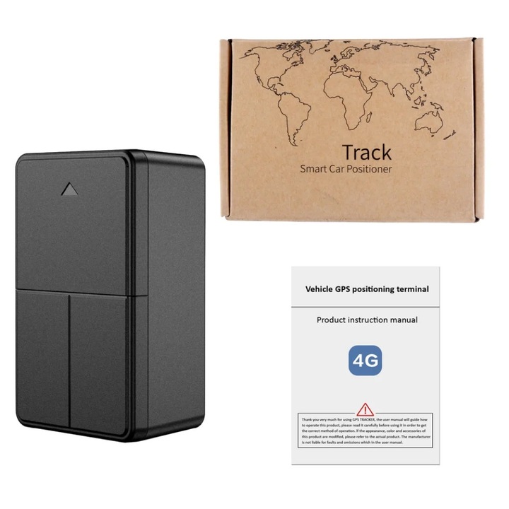 Mini Tracker GPS 4G Q13, localizare precisa, design magnetic, compact ...
