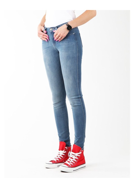 Wrangler női farmer, szuper skinny, kék, pamut