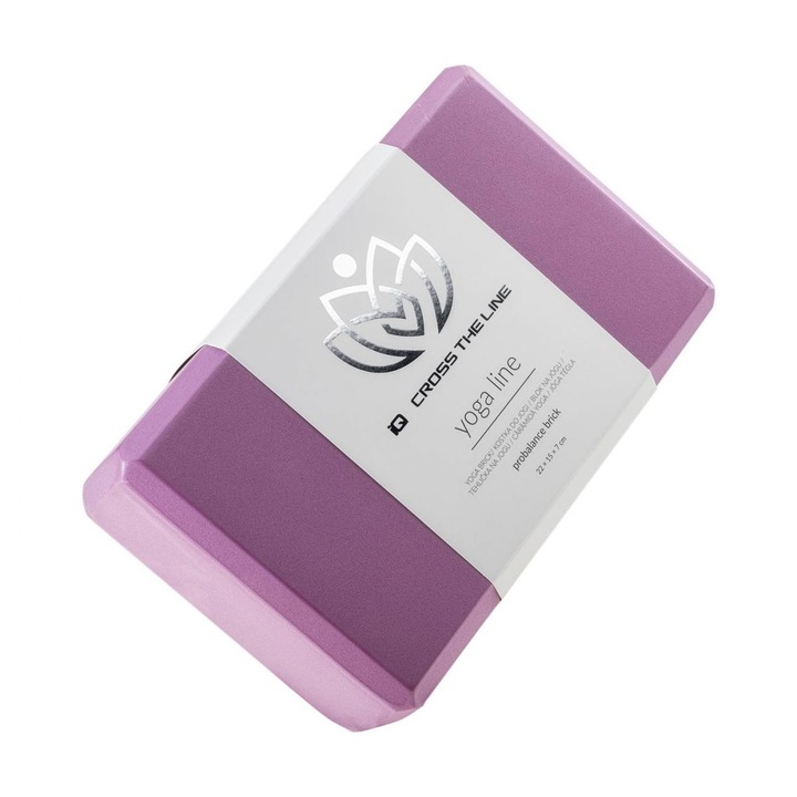 IQ Probalance jóga blokk, rózsaszín, 22x15x7cm