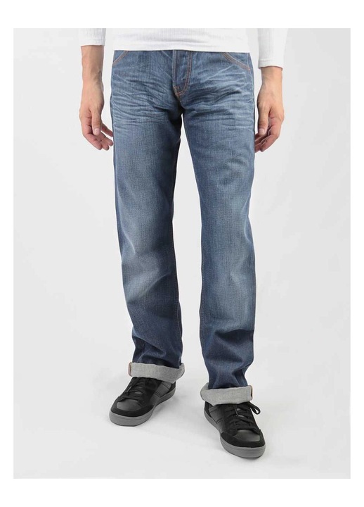 Férfi farmernadrág, Lee, alacsony derék, 100% pamut