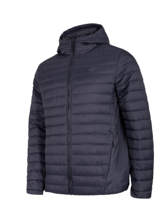 4F férfi kabát, H4L22 KUMP003 31S modell, fekete, poliamid, S INTL