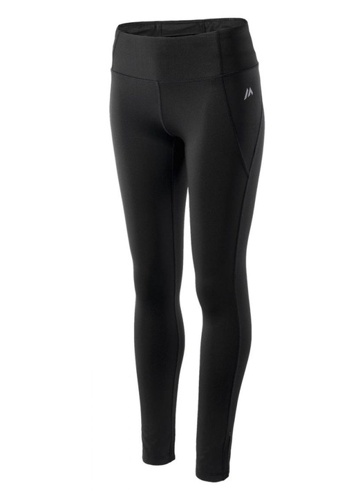 Martes női leggings, testhezálló szabás, légáteresztő, fekete, poliészter-elasztán