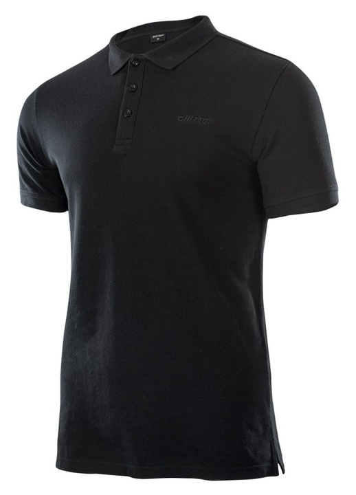 Hi-Tec 92800304157 póló, karcsúsított, fekete, poliészter/pamut, 3XL INTL