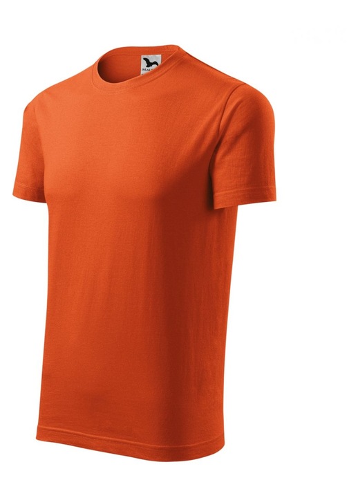 Ferfi polo Malfini pamut, rovid ujju, Narancssárga