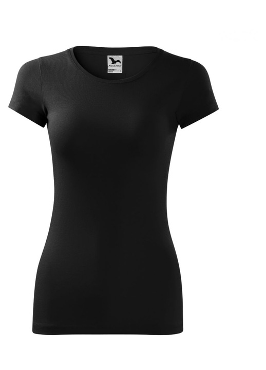 Noi polo, Malfini, pamut elasztan, Fekete