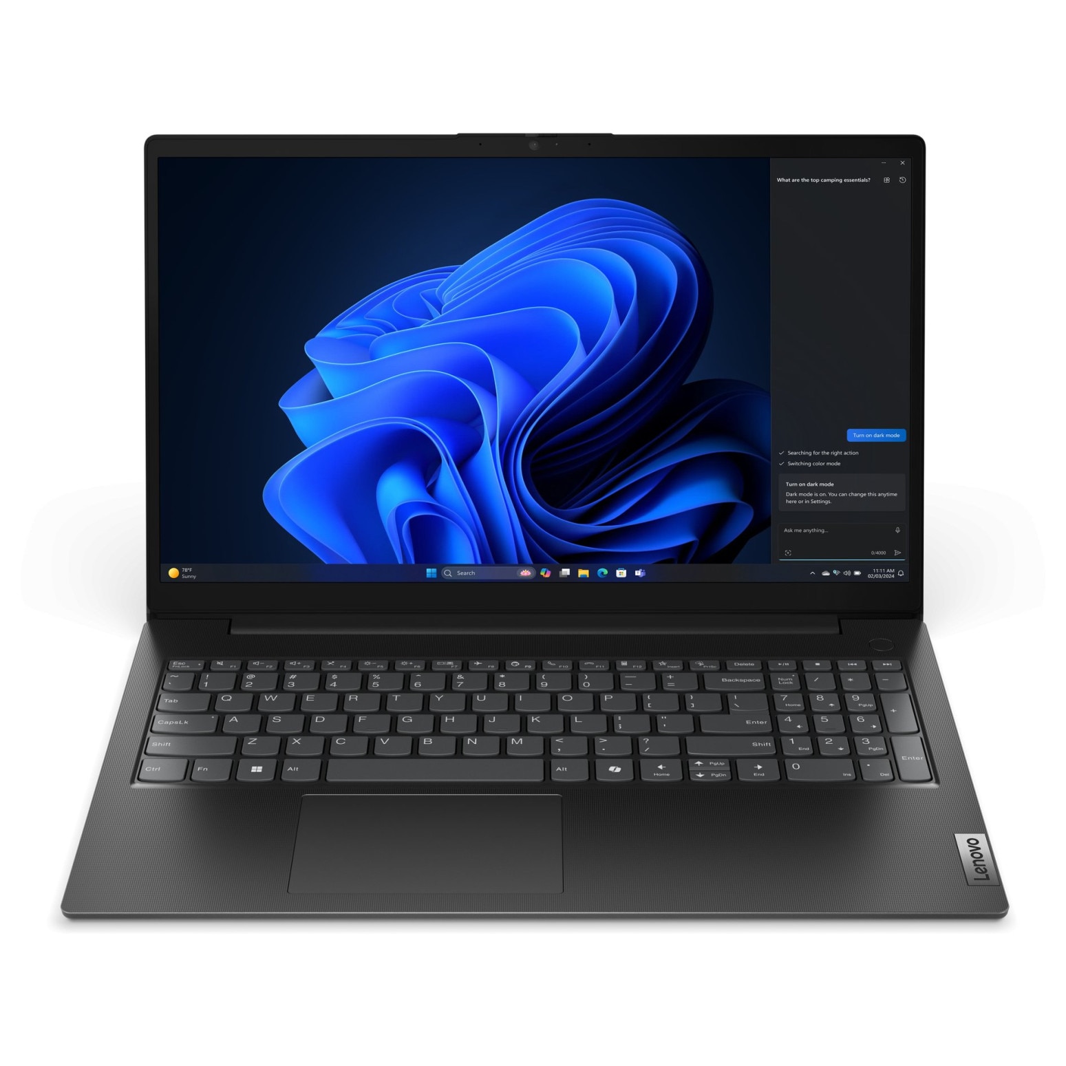 Laptop Lenovo V15 G5 IRL, 15.6" Full HD, Intel® Core™ i7 13620H pana la 4.9 GHz, 32 GB RAM DDR5 5200, 1 TB SSD, Intel® UHD Graphics, Free Dos, Business Black 1 TB
