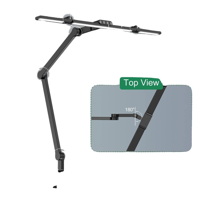 Veioza cu moduri de culoare ajustabile, design pentru protectia ochilor, tip A, priza EU