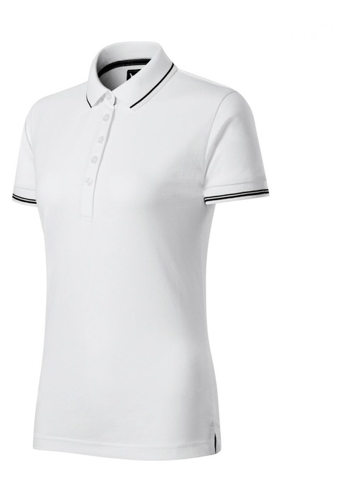 Galléros póló női Perfection plain 253 fehér 2XL méret