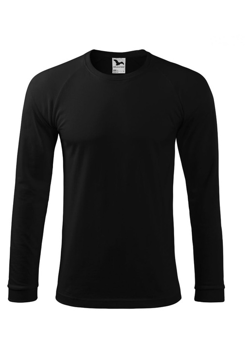 Bluza cu maneca lunga Malfini MLI-13001, negru, bumbac, L INTL