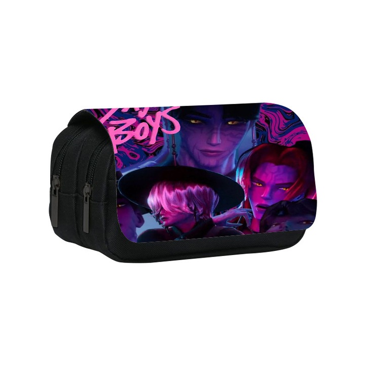 Penar dublu strat Kpop, imprimeu studentesc