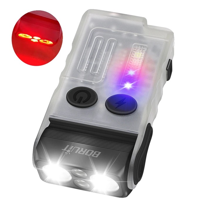 LED фенер, презареждаем, регулируема глава, флуоресцентен, компактни размери