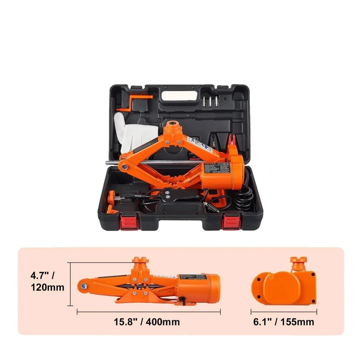 Elevator electric auto, 3 tone, control de la distanta, 5.1-14.6 in, design compact