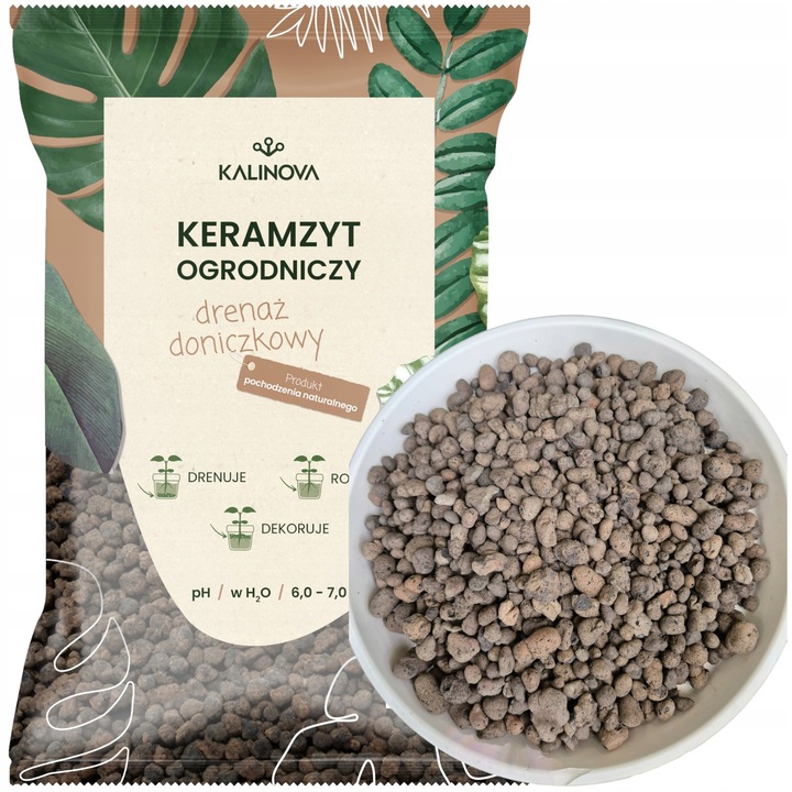 Keratit Pentru Gradina, Kalinova, Fractie 8 16 mm, Ph 6.8 7.0, Material Ecologic, Sigur Pentru Oameni Si Animale, Eficient si Efectiv, Culoare Bruna, 4 l