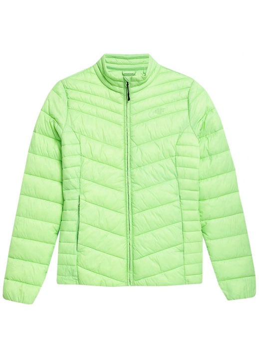 4F pehelykabát, F094, zöld, poliamid, női, S INTL