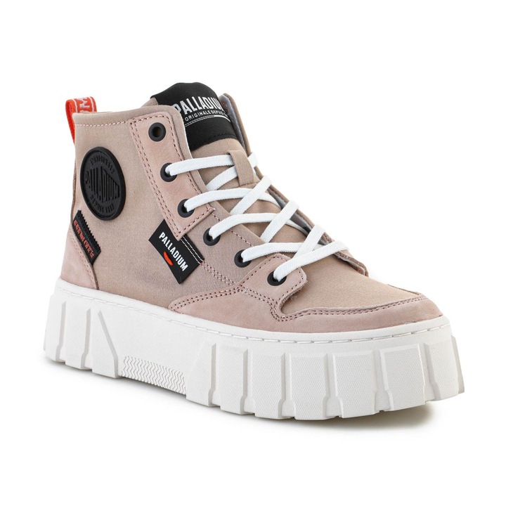 Noi, Palladium Pallatower bezs, vastag talp, Bézs