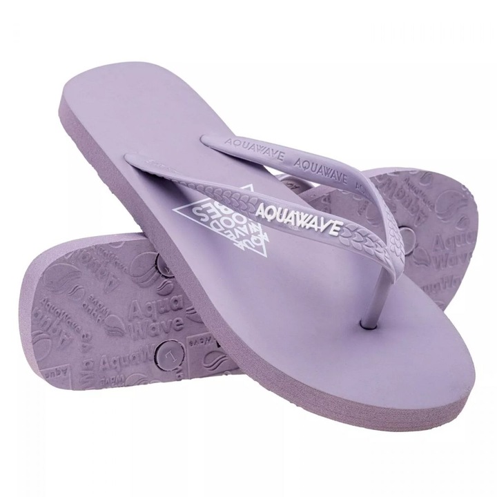 Slapi AquaWave Bava, confortabili, usori, mov, 36 EU
