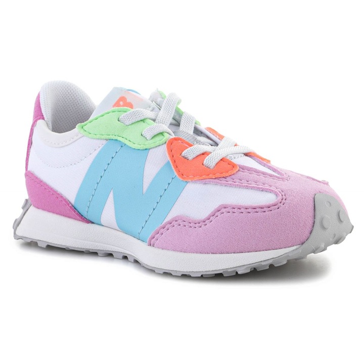 Детски обувки New Balance, модел 327, ретро стил, многоцветни, текстилни и синтетични материали, 21 EU