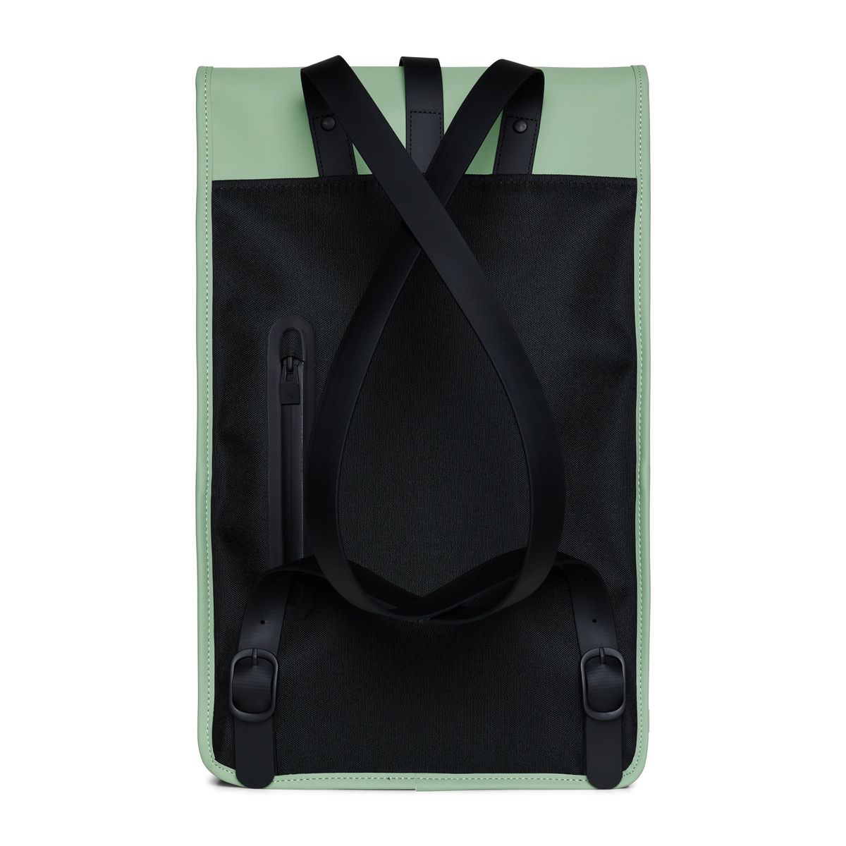 Rucsac laptop Rains Haze, impermeabil, 13L, verde, 48x30x12cm
