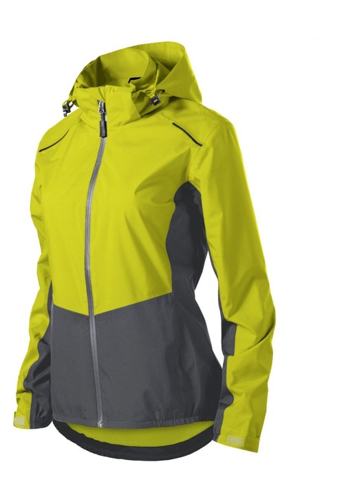 Női kabát Malfini Rainbow W MLI-53990, vízálló, sárga, poliészter, XS INTL