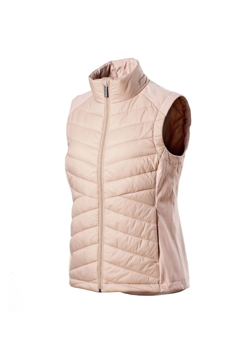 Дамска жилетка Malfini Vesta, капитонирана и софтшел, кремава, водоотблъскваща обработка, вталена кройка, XS INTL