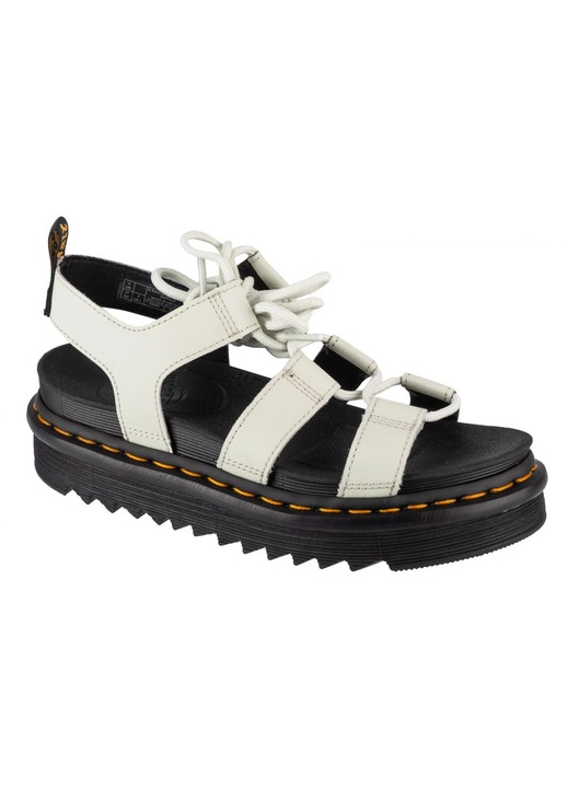 Дамски сандали Dr. Martens Nartilla Hydro DM31617763, естествена кожа, черно/бяло