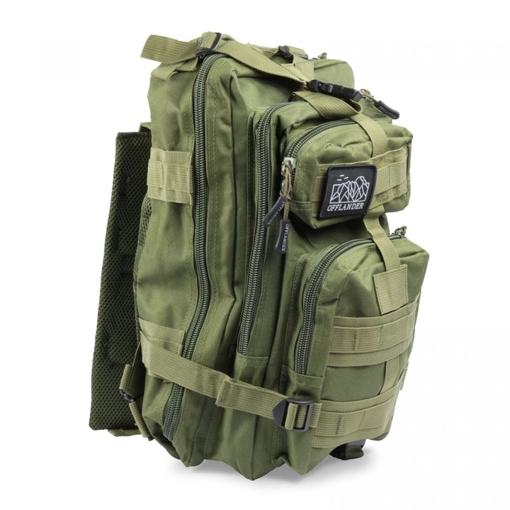 Rucsac Offlander Survival 25L, verde, 23x27x42cm, 1kg