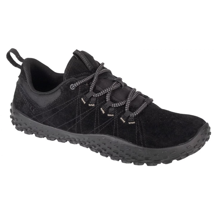 Férfi cipő Merrell Wrapt M, természetes bőr, fekete, gumitalp, 44.5 EU