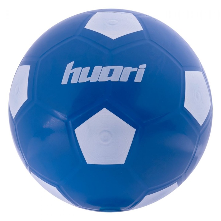 Huari futballlabda, 5-ös méret, PVC, kék
