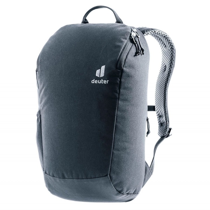 Hátizsák Deuter Stepout 16L, fekete, 16 liter, poliészter és poliamid anyag