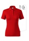 Tricou dama, Malfini, Resist Heavy, bumbac rezistent, rosu, S INTL