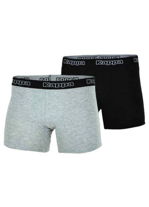 Kappa boxer, 2 db-os szett, Fekete/Szürke