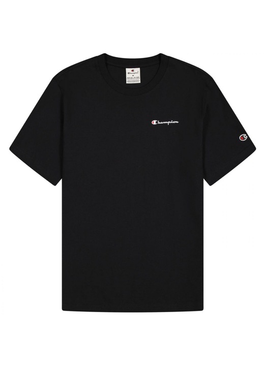Férfi póló, Champion 220264 KK001, fekete, pamut