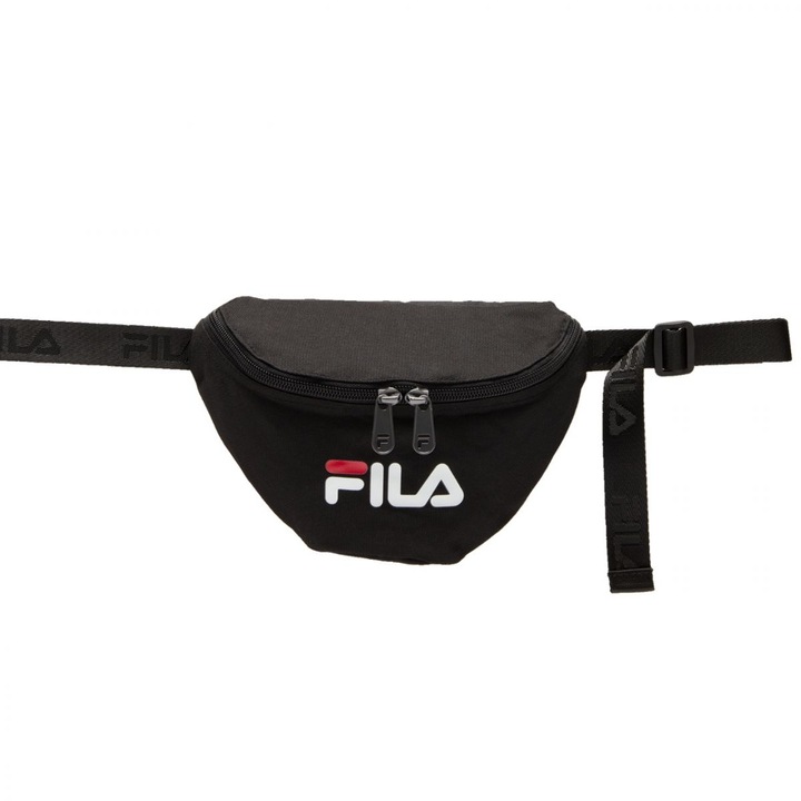 Fila Fortaleza sporttáska, 22x14x7cm, fekete, 2,8 liter