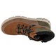Ghete dama Rieker, model inalt, piele naturala, multicolor, talpa de cauciuc, 38 EU