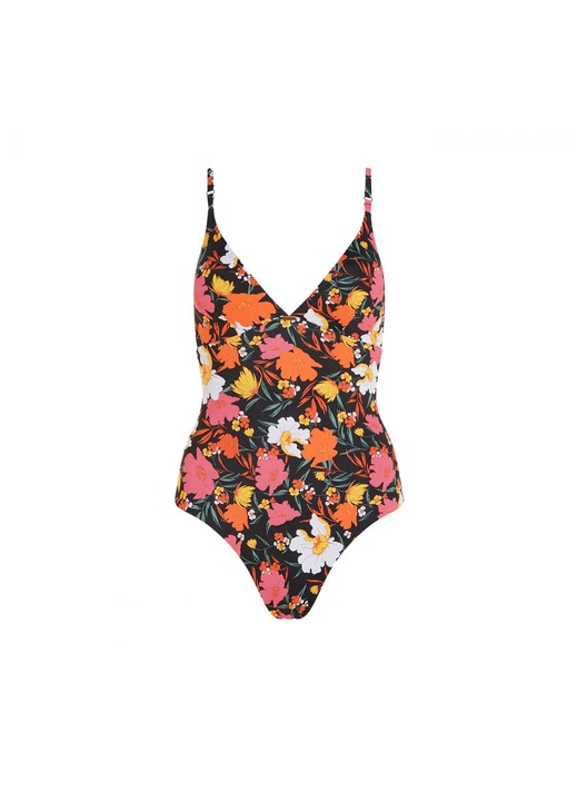 Női fürdőruha, O'Neill, Sunset, virágmintás, mély dekoltázs, újrahasznosított anyag, 36 EU