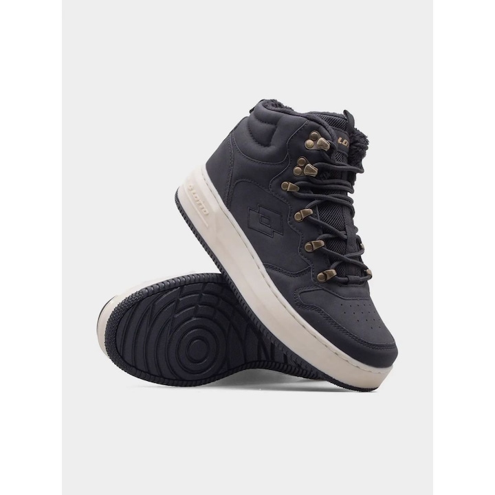 Боти Lotto Jalana Pf Fur, унисекс, зимни, черни, екологична кожа, изолиран интериор, 39 EU