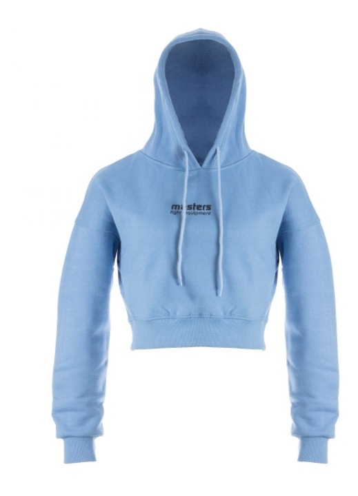 Hanorac dama Masters, albastru, bumbac-poliester