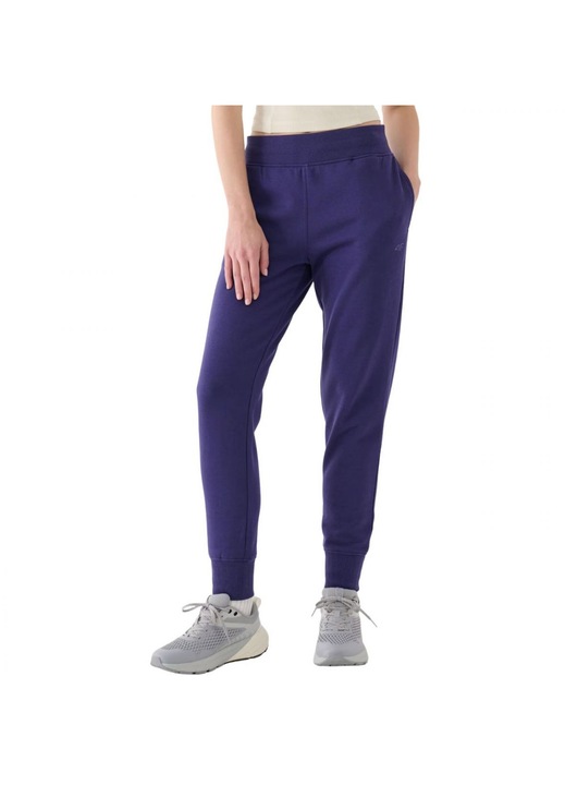 Női nadrág 4FWMM00TTROF0946, 4F, Pamut/Poliészter, Sötétkék, M INTL