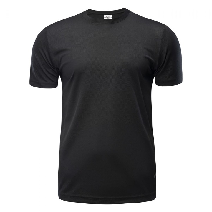 Férfi sportpóló Martes 92800620765, poliészter, fekete