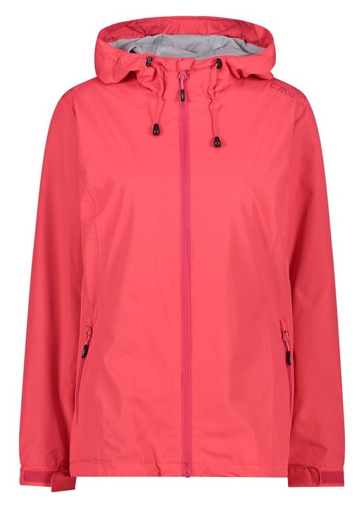 Външно яке, CMP, водоустойчиво, регулируема качулка, розово, рипстоп материал