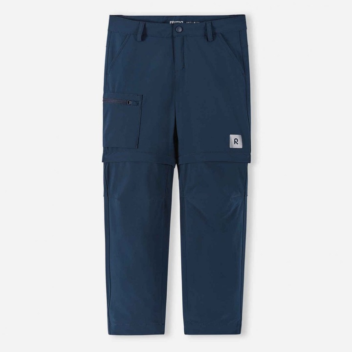 Reima gyerek nadrág, tengerészkék, gumis, állítható derék, 122 CM